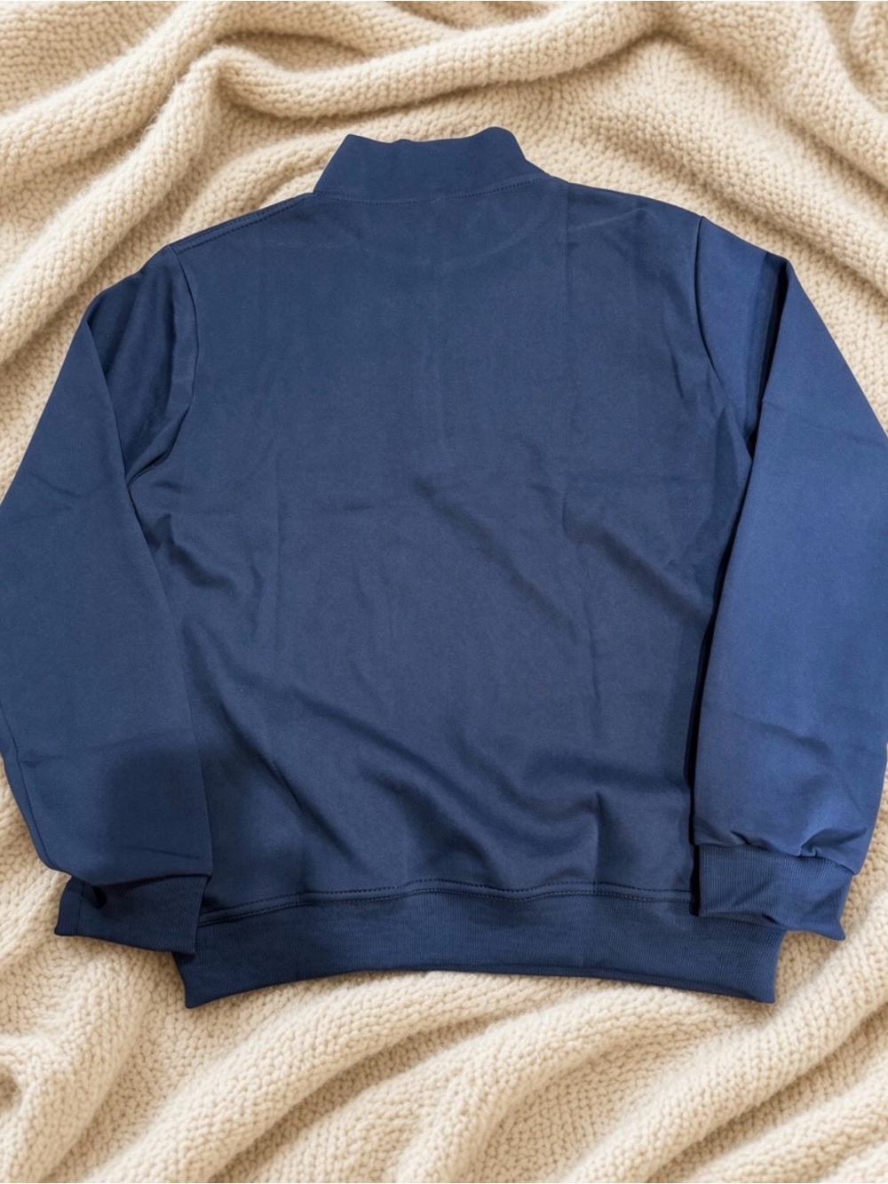 ALO Accolade 1/4 zip pullover Navy - Picture 2 of 2